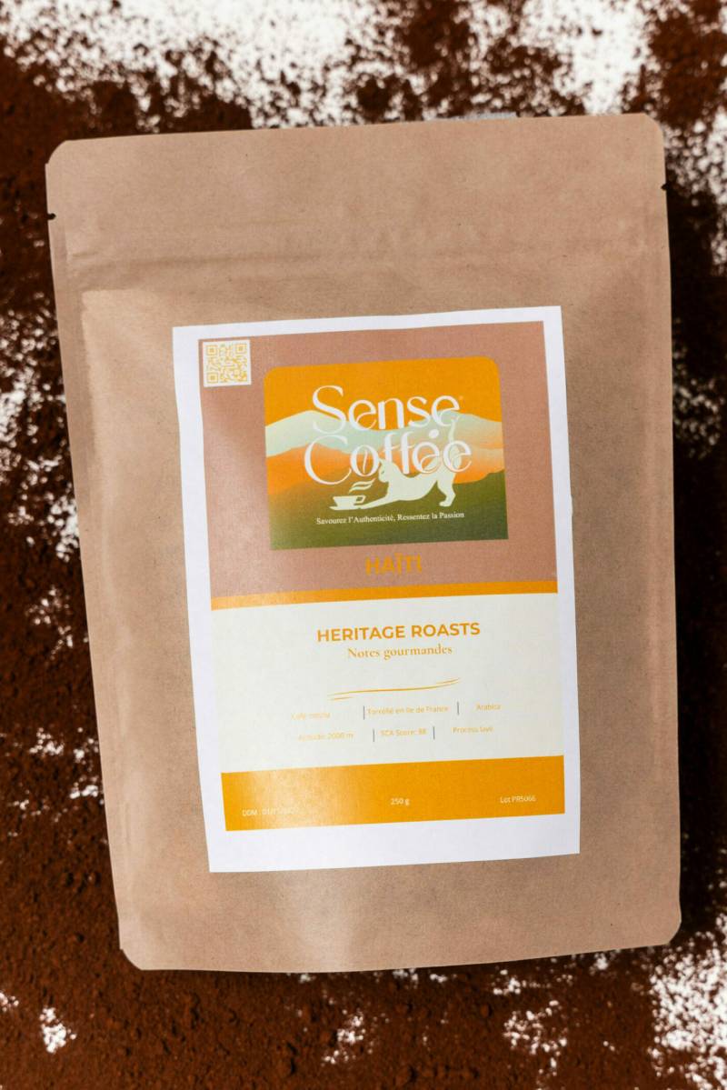 Sense Coffee : café haïtien moulu héritage roasts scaled