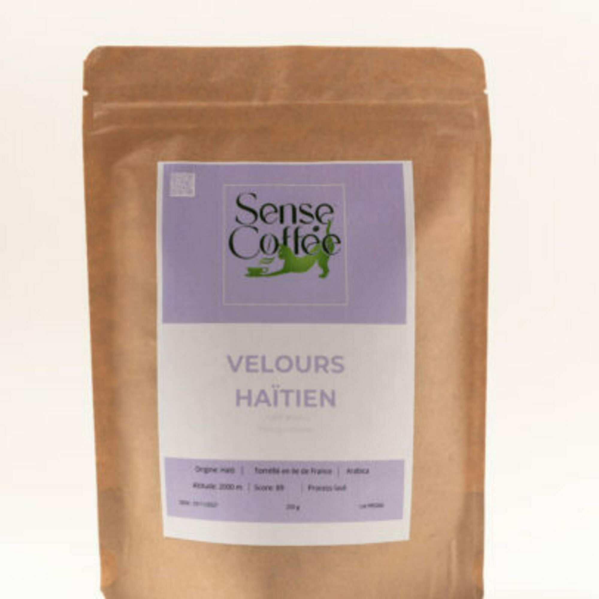 Velours Haïtien - Sachet 250g, Moulu - espresso