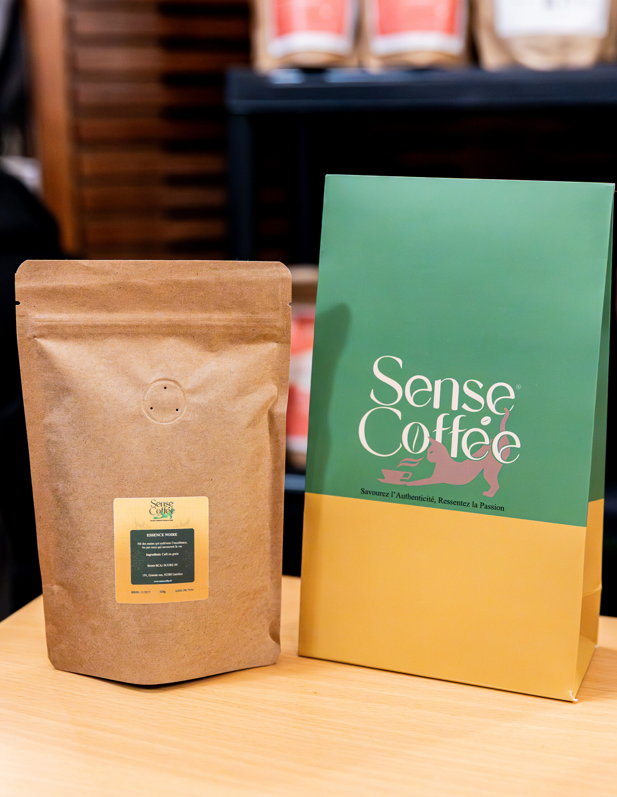 Pochette cadeau café en grains – Image 2