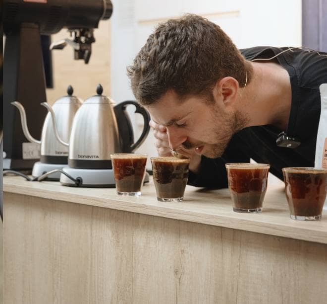 café espresso en grain