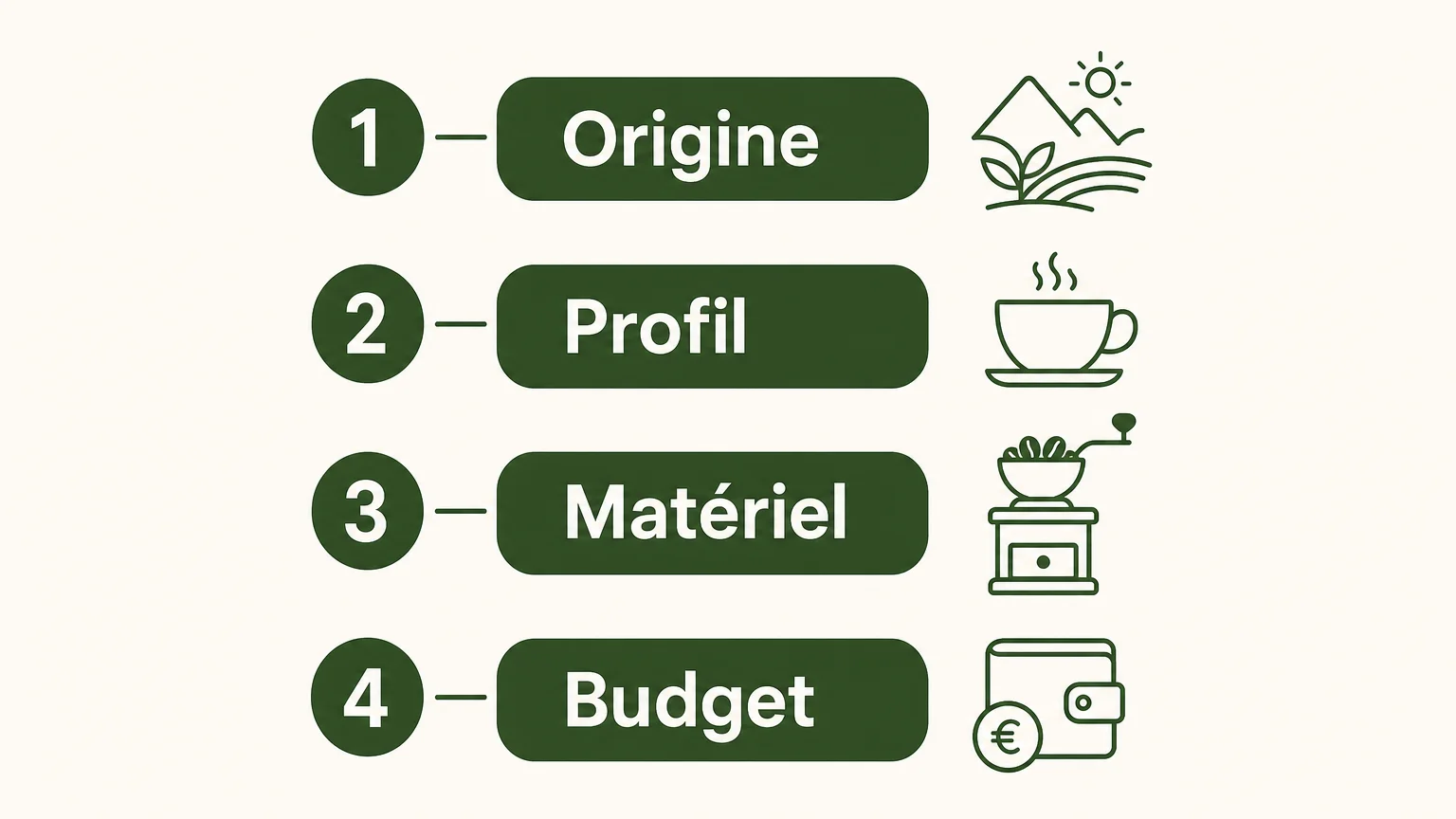 Checklist pour choisir le café d’une entreprise selon l’origine, le profil, le matériel et le budget